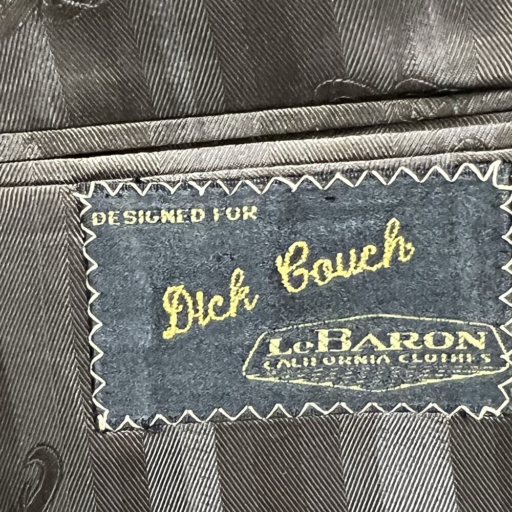 VTG 80's LeBaron Tweed Blazer 40X 40R Union Made USA Herringbone Ivy Sport Coat - Picture 15 of 16